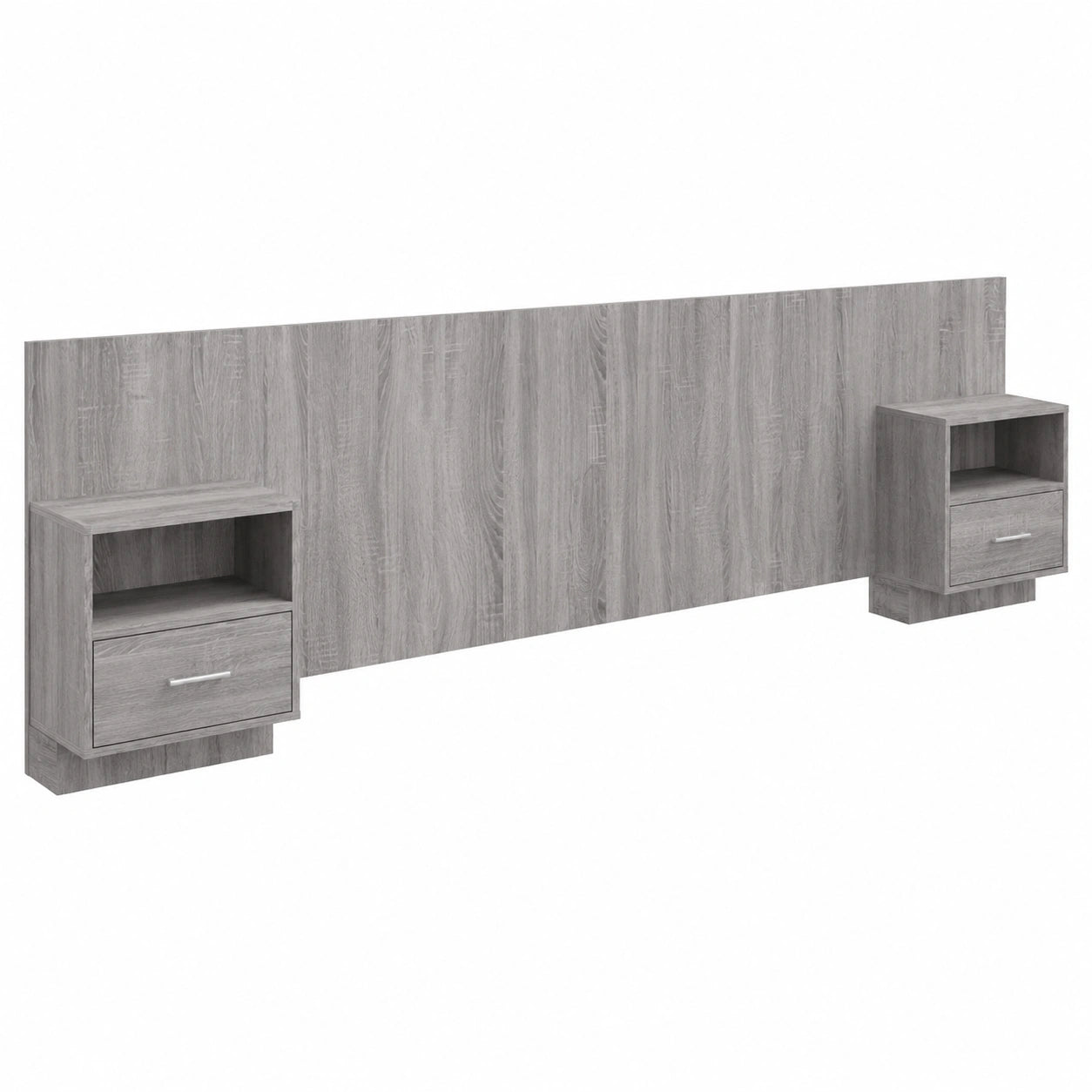 Lit, coloris gris, pour la chambre