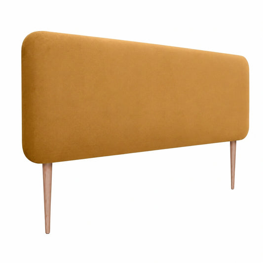 Lit, en velours, pour la chambre